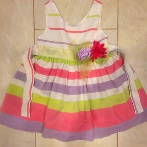 Spring summer party  girl dress 2T